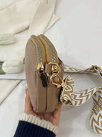 PU Leather Single Strap Crossbody Bag - Crossbody Bag by Trendsi | Available at Handbags Specialist Headquarter