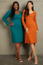 Culture Code Full Size Chevron Upper Bodycon Midi Dress - Maxi Dress by Trendsi | Available at Handbags Specialist Headquarter