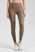Wide Waistband Sport Leggings - Leggings by Trendsi | Available at Handbags Specialist Headquarter