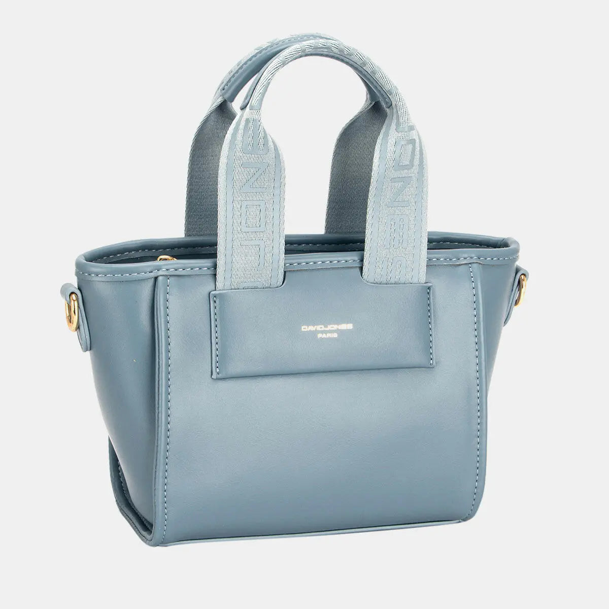 David Jones Small Handbag with Embossed Pattern Handles - Tote Bag by Trendsi | Available at Handbags Specialist Headquarter