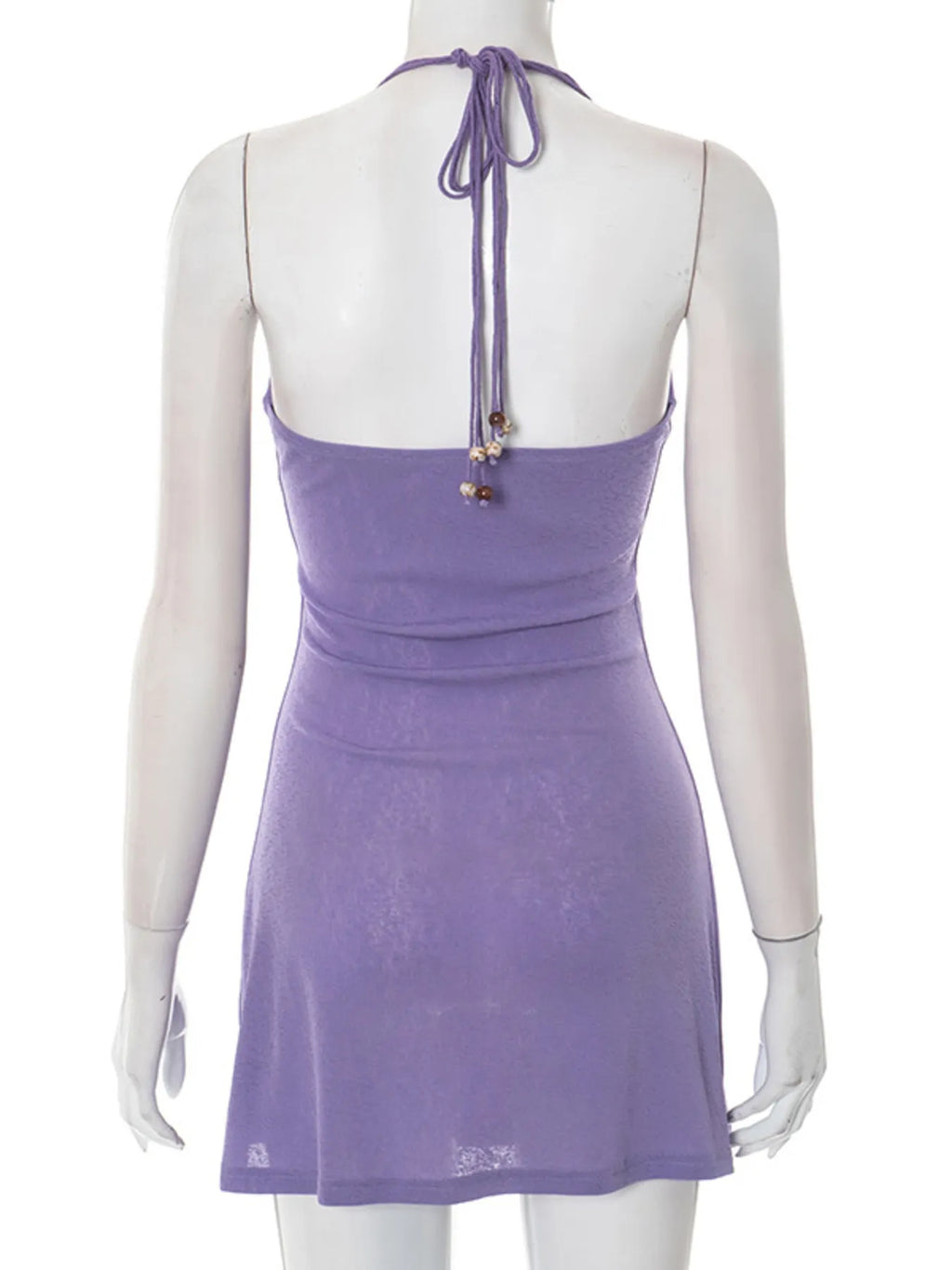 Halter Neck Bodycon Cami Dress - Maxi Dress by Trendsi | Available at Handbags Specialist Headquarter