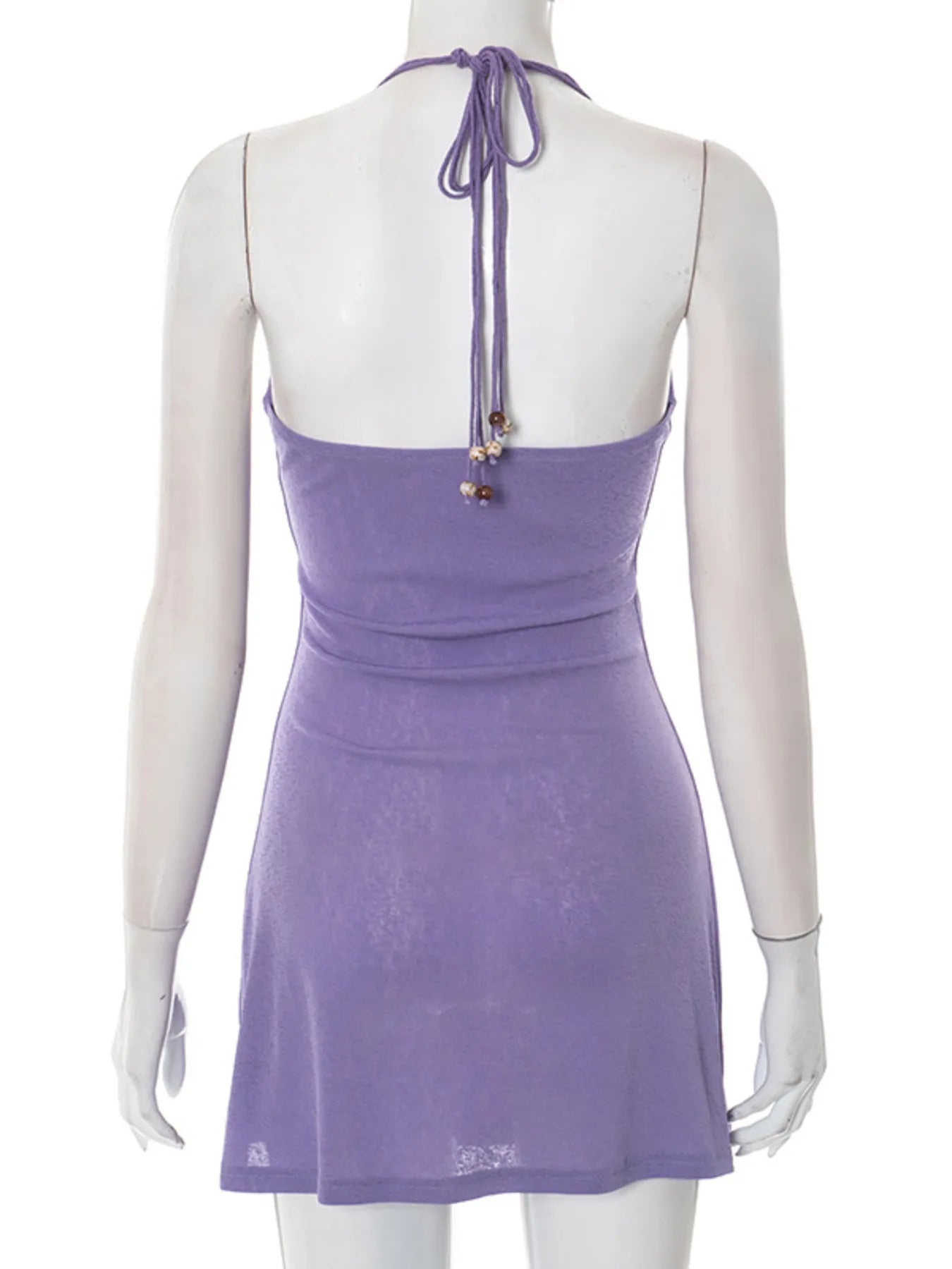 Halter Neck Bodycon Cami Dress - Maxi Dress by Trendsi | Available at Handbags Specialist Headquarter