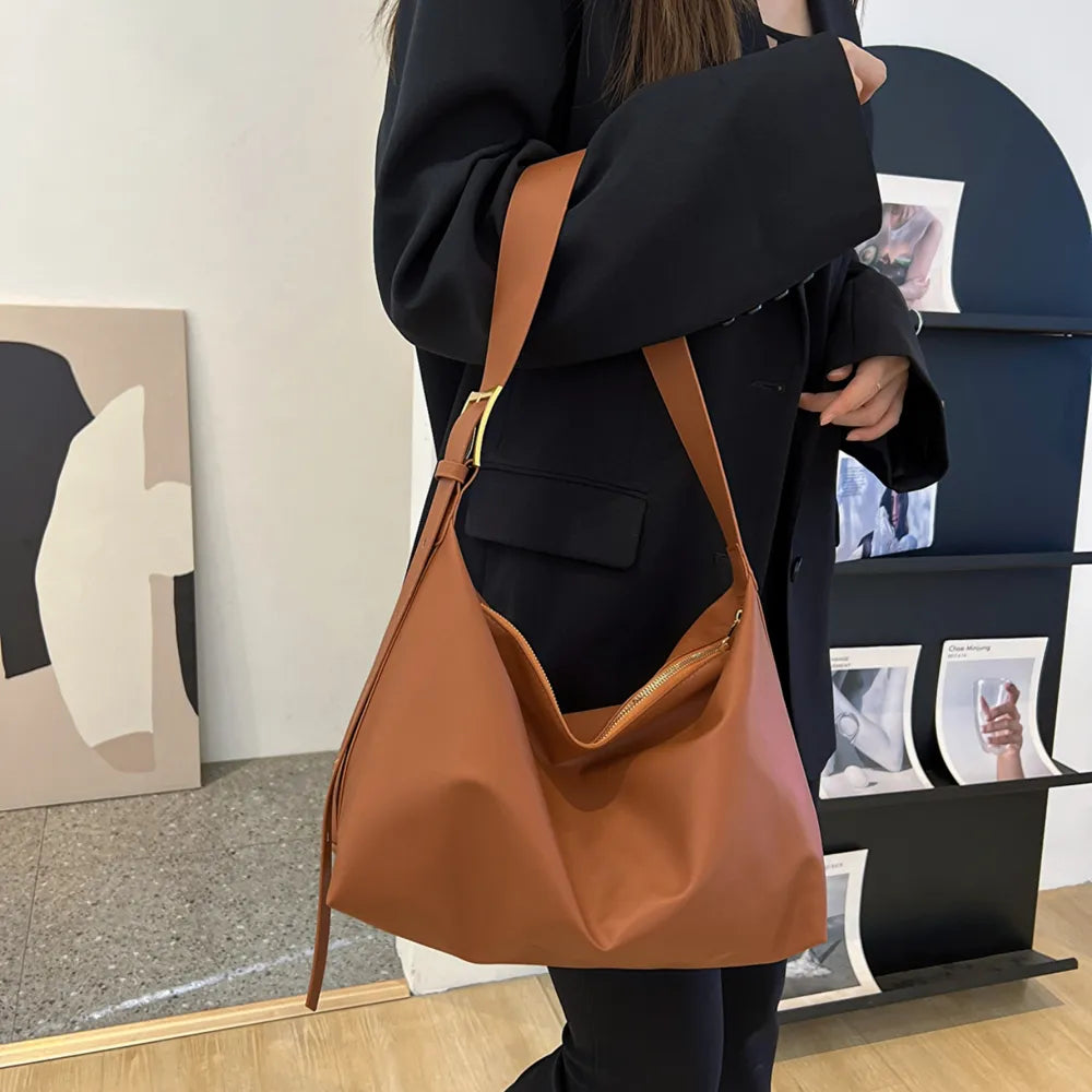 Adjustable Strap PU Leather Handbag - Tote Bag by Trendsi | Available at Handbags Specialist Headquarter