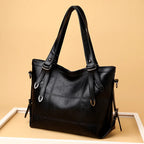 PU Leather Medium Handbag - Tote Bag by Trendsi | Available at Handbags Specialist Headquarter