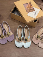 Toe Post Wedge Sandals - Women Sandals by Trendsi | Available at Handbags Specialist Headquarter