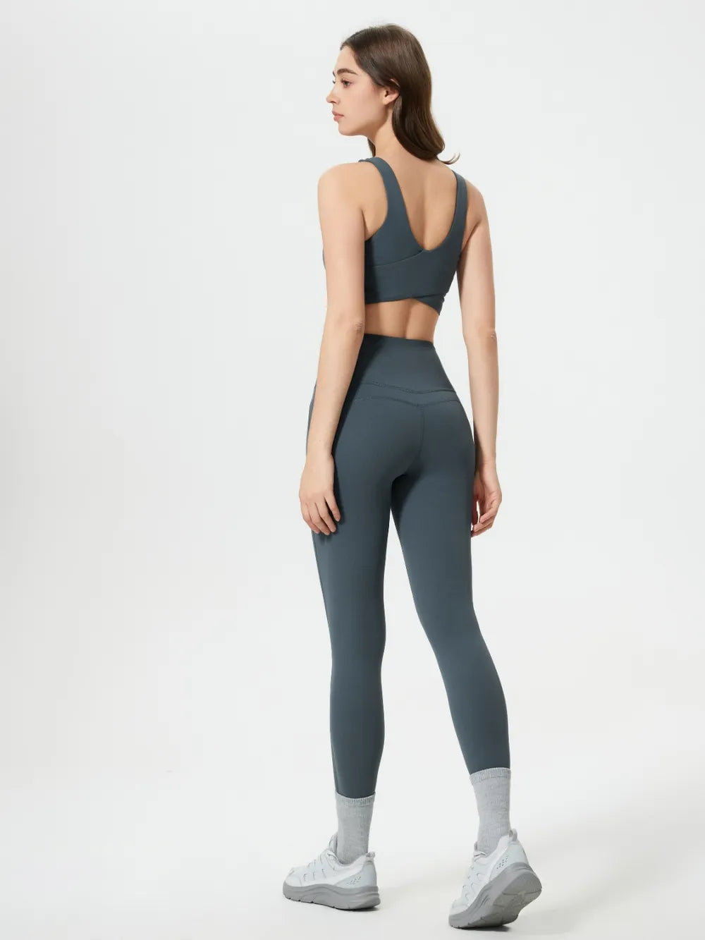 Millennia Wide Waistband Active Leggings - Leggings by Trendsi | Available at Handbags Specialist Headquarter