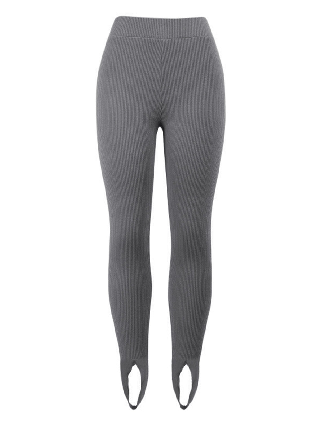 Ribbed Mid Waist Leggings - Leggings by Trendsi | Available at Handbags Specialist Headquarter