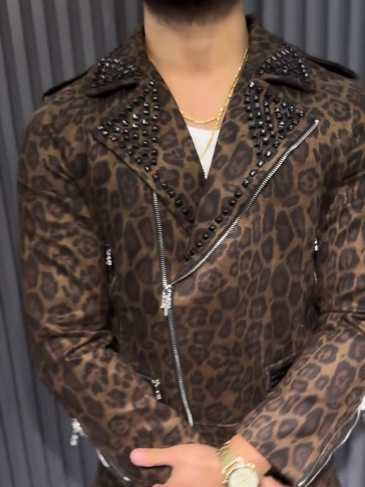 WildStride Leopard Biker & Cargo Set