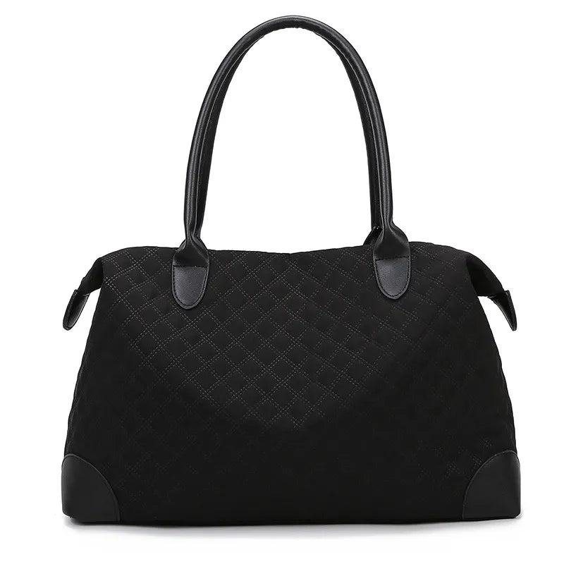 Large Oxford Travel Bag - travel-bag by Trendsi | Available at Handbags Specialist Headquarter