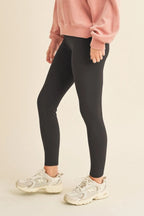 Yelete Full Size Fleece Lined High Waisted Leggings - Leggings by Trendsi | Available at Handbags Specialist Headquarter