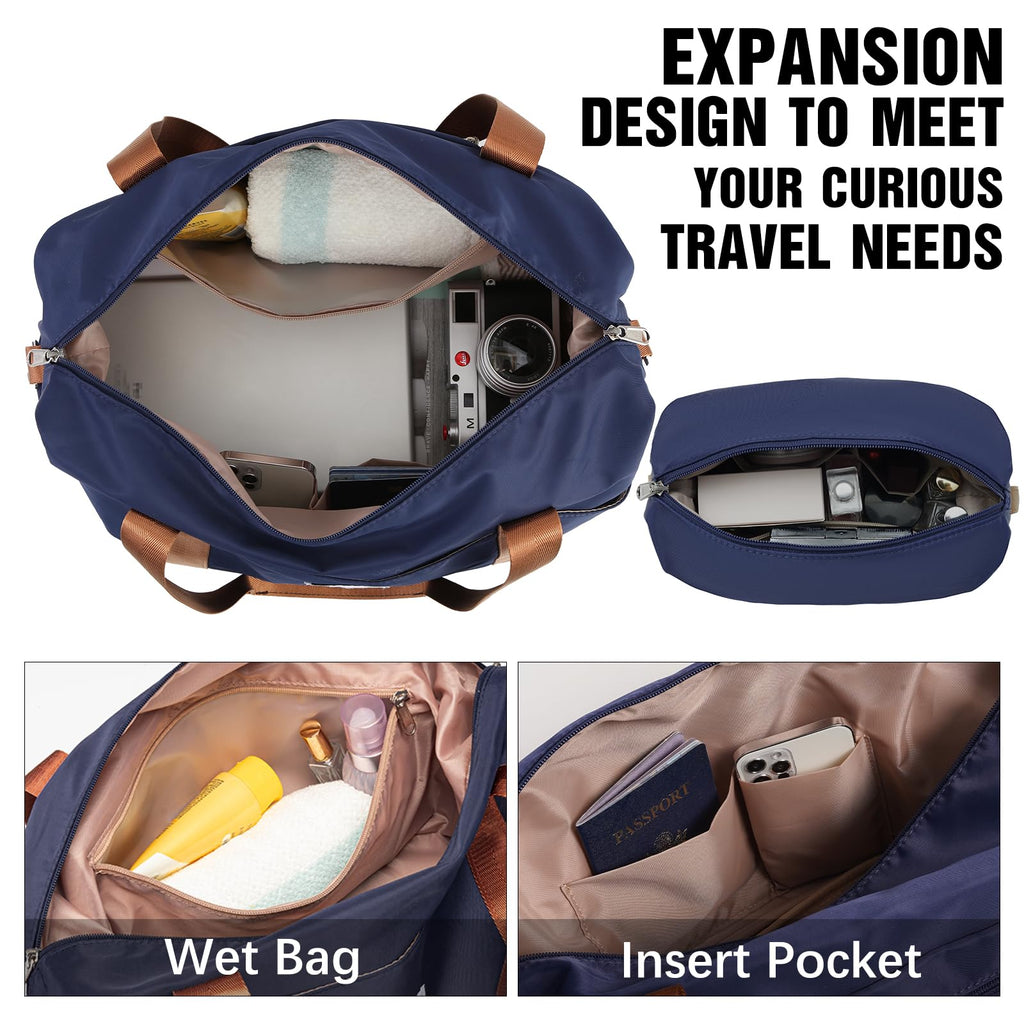 VoyagePro 6-Piece Hardshell Luggage Set - Luggage Travel Bags by Handbags Specialist Headquarter | Available at Handbags Specialist Headquarter