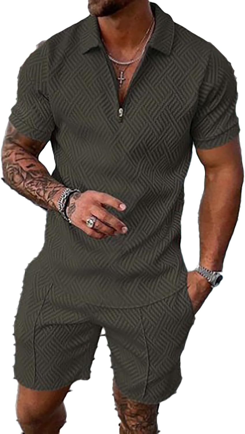 Men's Summer Tracksuit 2-Piece Set