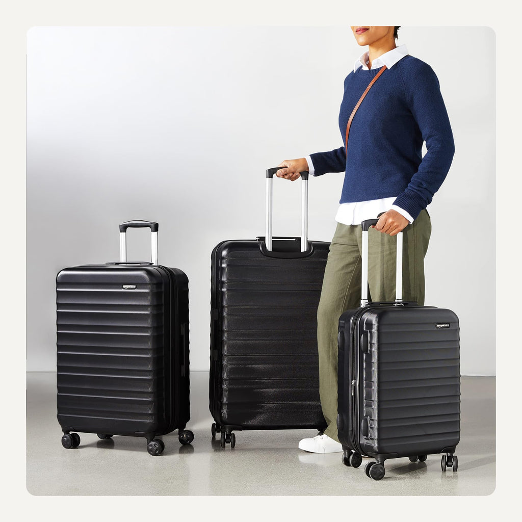 Rose Gold Hardside Carry-On - Luggage Travel Bags by Handbags Specialist Headquarter | Available at Handbags Specialist Headquarter