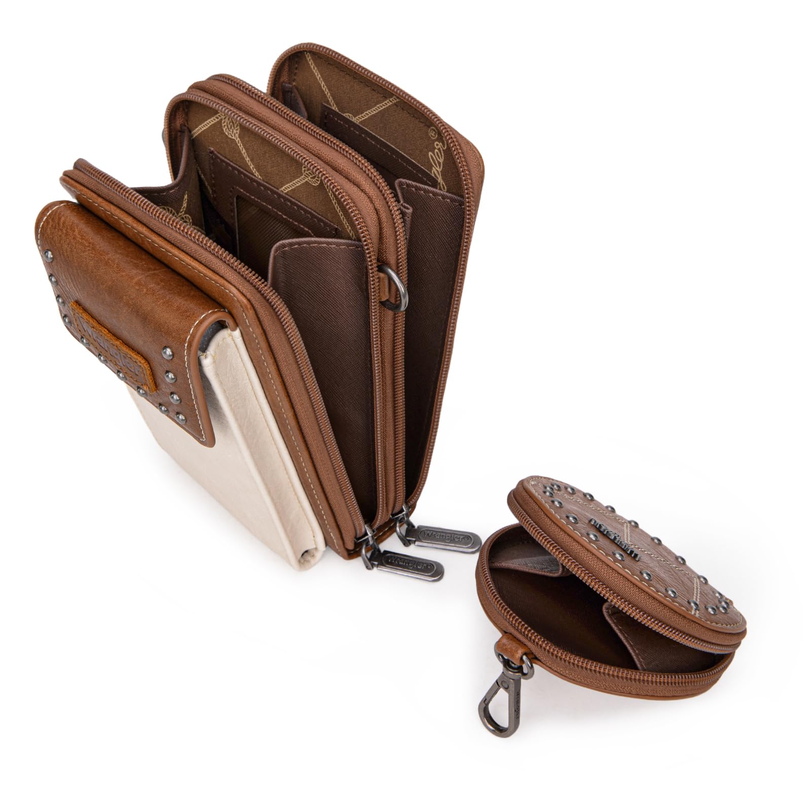 Wrangler Women's Trio: Satchel, Phone Bag & Coin Purse