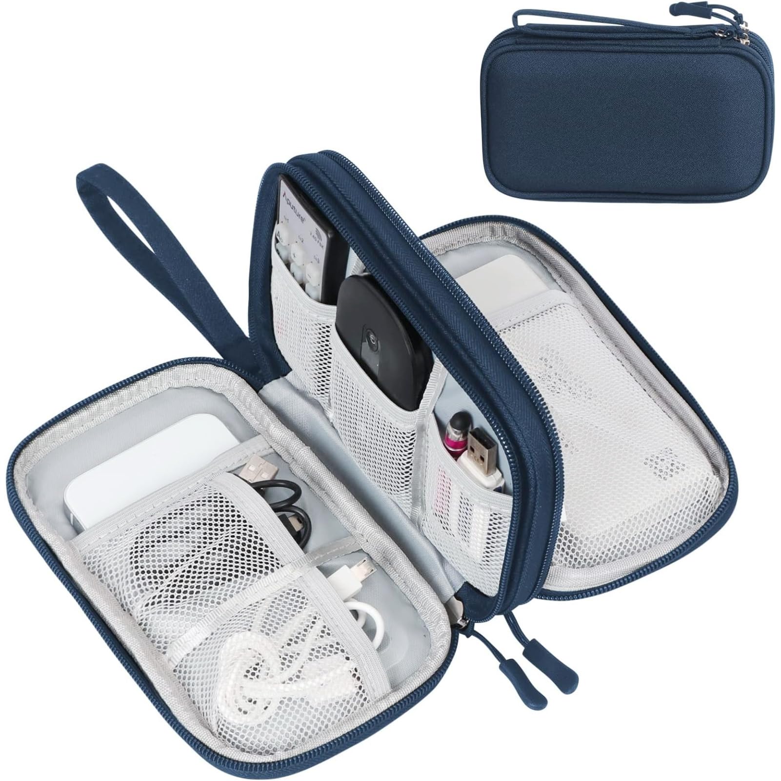 FYY All-in-One Travel Cable Organizer Pouch -  by Handbags Specialist Headquarter | Available at Handbags Specialist Headquarter