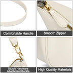 Retro Chic Hobo Bag - Cute Underarm Purse - Shoulder Bags by Handbags Specialist Headquarter | Available at Handbags Specialist Headquarter