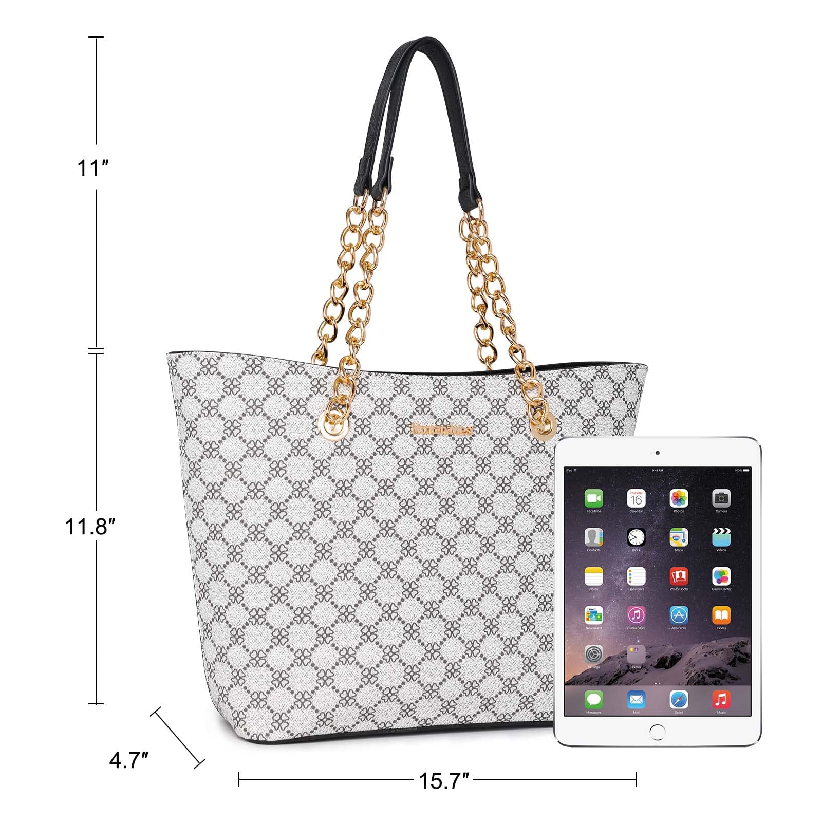 Montana Chic: Women's Chain-Handle Tote
