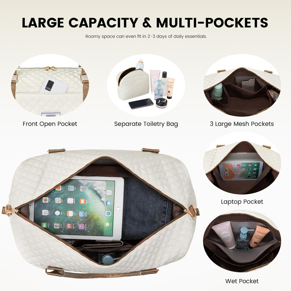 LOVEVOOK All-in-One Duffle: Travel & Gym Ready - Luggage Travel Bags by Handbags Specialist Headquarter | Available at Handbags Specialist Headquarter