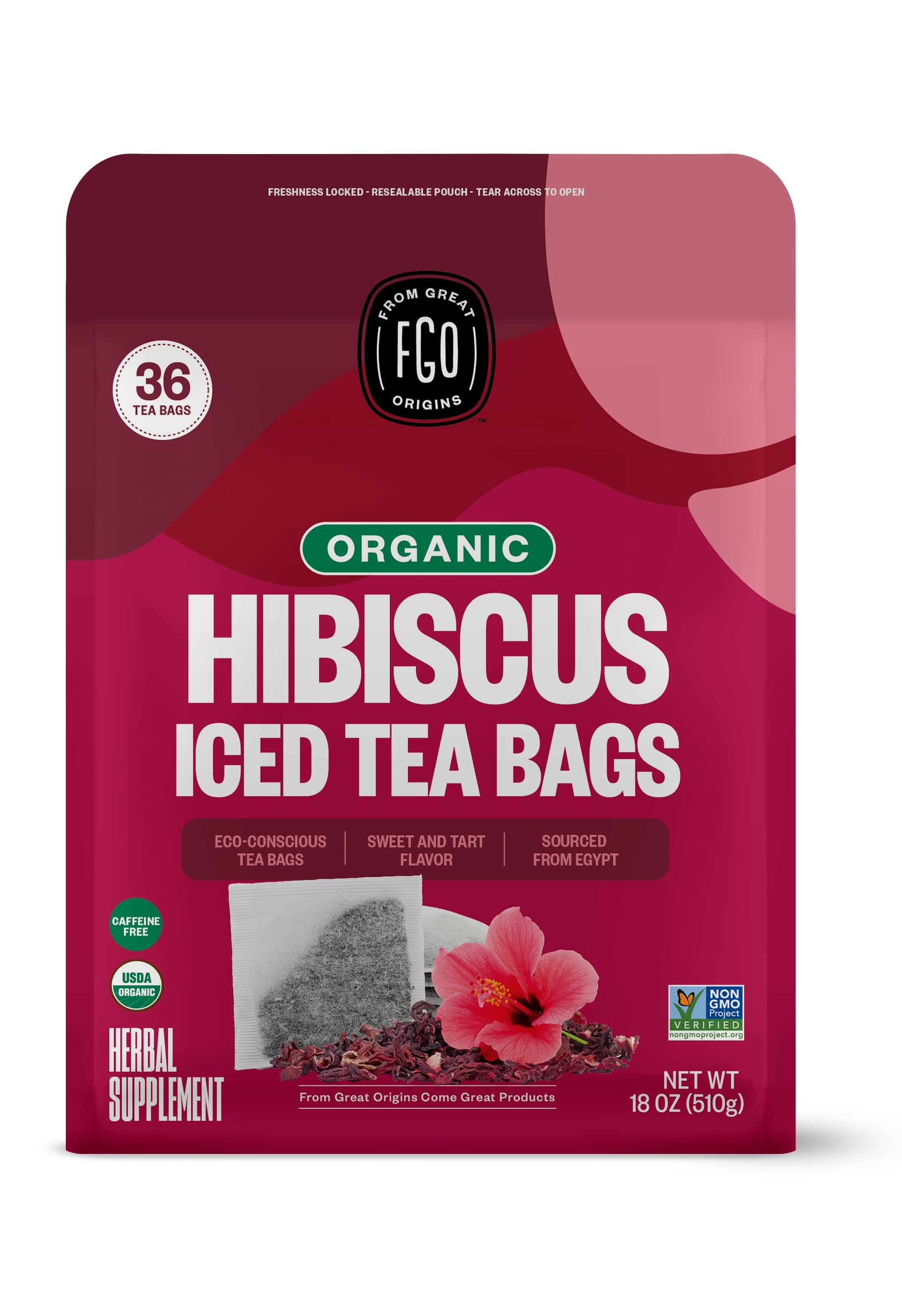 ElderZen Organic Tea - Caffeine-Free Eco Bags -  by Handbags Specialist Headquarter | Available at Handbags Specialist Headquarter