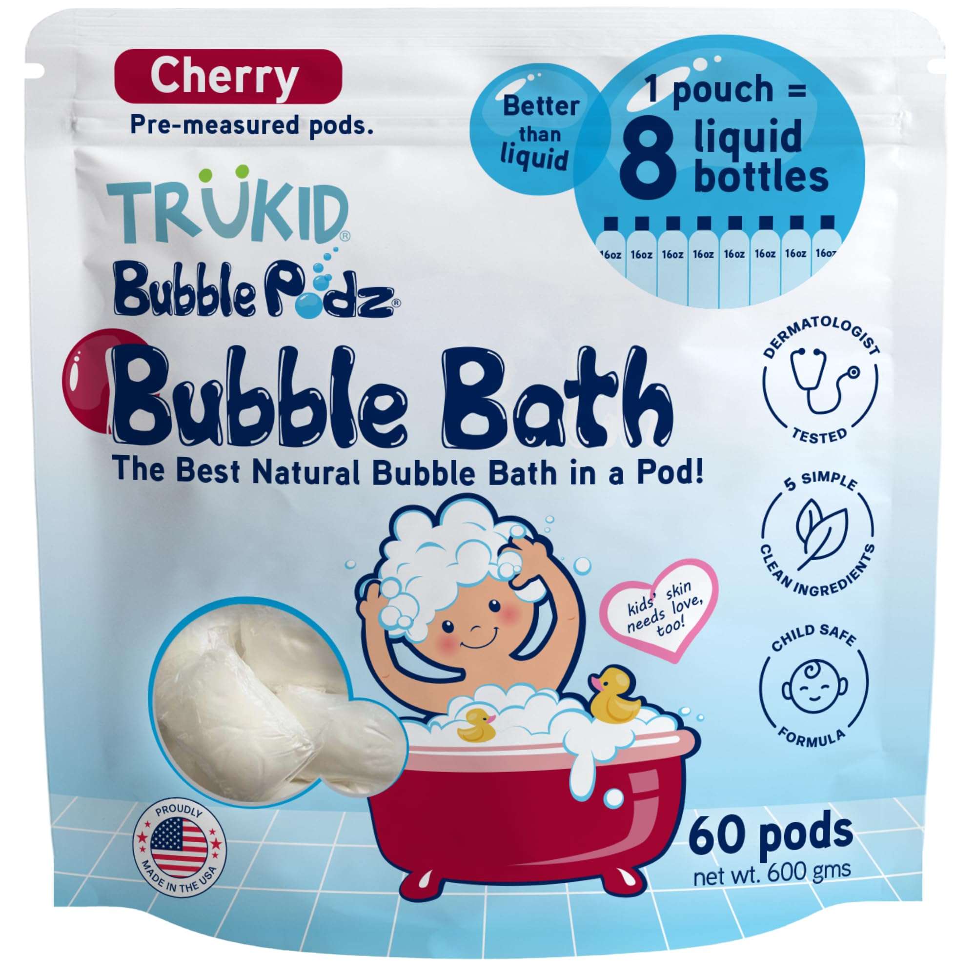 TruKid Bubble Podz: Gentle Lavender Bath Bombs - Baby Products by Handbags Specialist Headquarter | Available at Handbags Specialist Headquarter