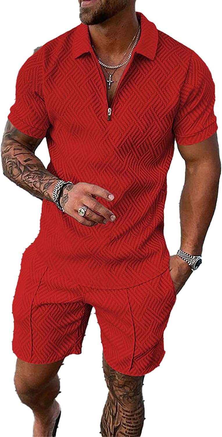 Men's Summer Tracksuit 2-Piece Set