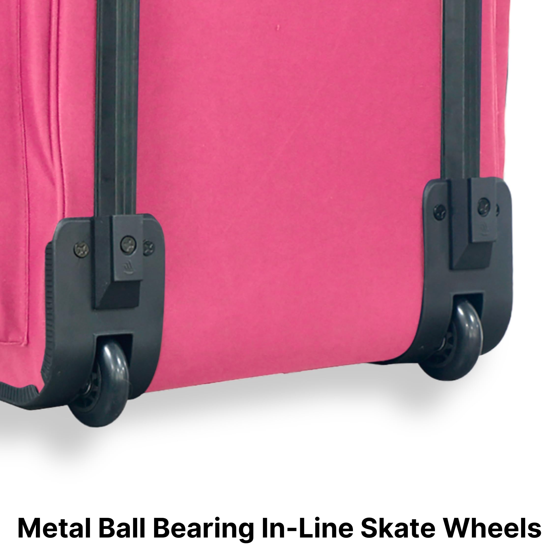 Olympia 22 Max Wheeled Duffel: 8-Pocket Water-Resist -  by Handbags Specialist Headquarter | Available at Handbags Specialist Headquarter