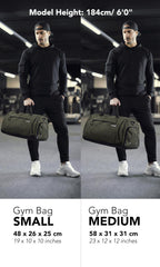 Fitgriff® Gym Bag with Shoe & Wet Compartment