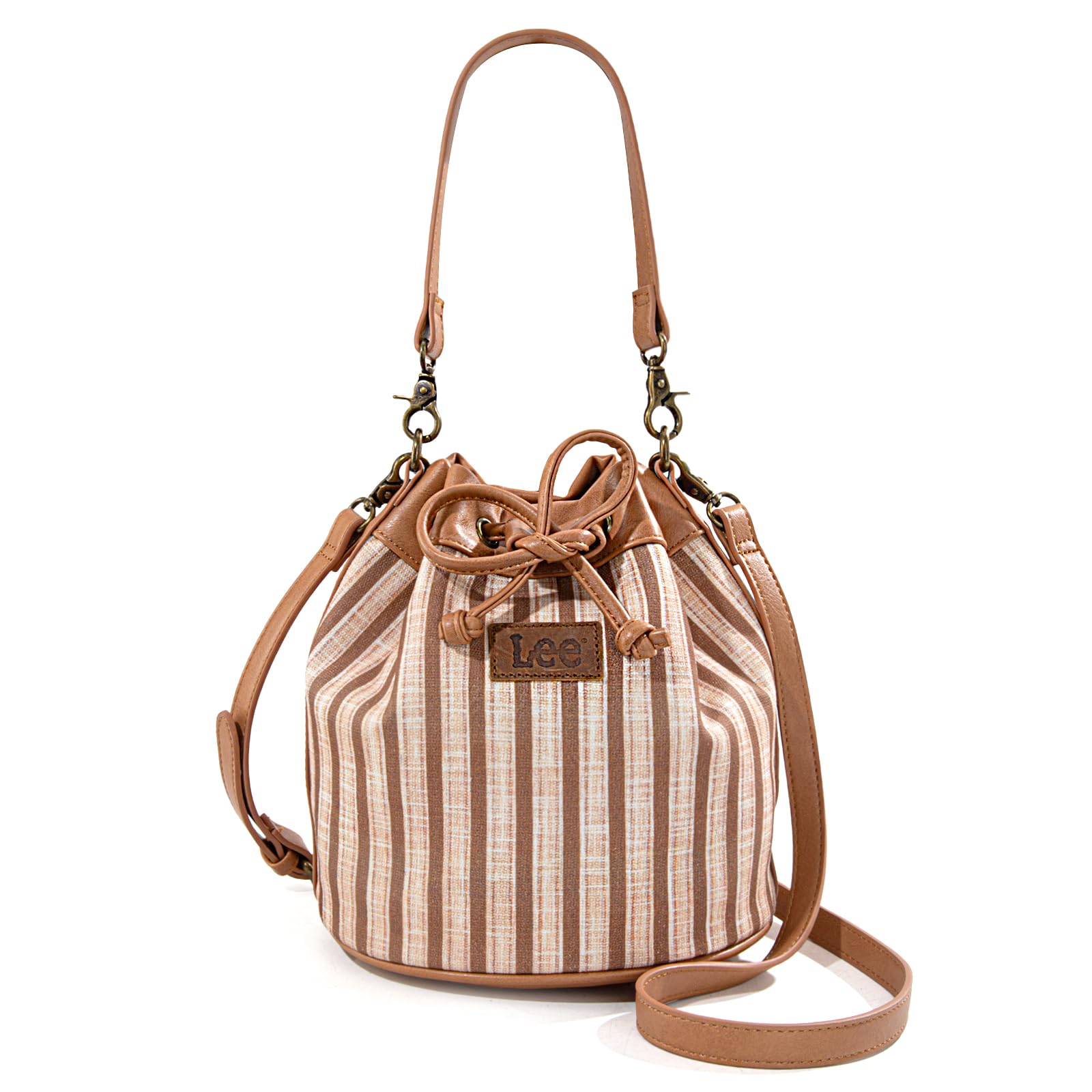 Montana West Lee Drawstring Hobo Bucket Bag -  by Handbags Specialist Headquarter | Available at Handbags Specialist Headquarter