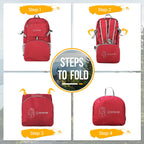 ZOMAKE 35L Compact Waterproof Hiking Backpack - Backpack Bags by Handbags Specialist Headquarter | Available at Handbags Specialist Headquarter