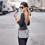 ELDA Chic Crossbody: Soft PU Leather Multi-Pocket Bag - Handbags by Handbags Specialist Headquarter | Available at Handbags Specialist Headquarter