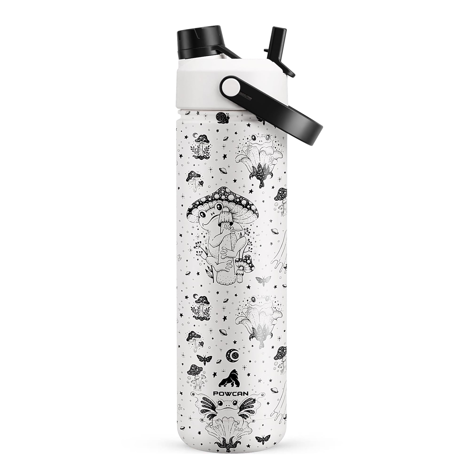 ChillKnight 26oz: Dual-Lid Leak-Proof Bottle - Water Bottles by Handbags Specialist Headquarter | Available at Handbags Specialist Headquarter