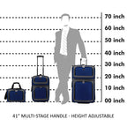 U.S. Traveler New Yorker Expandable Luggage Set -  by Handbags Specialist Headquarter | Available at Handbags Specialist Headquarter