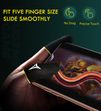 Nuozme Pro Touch Finger Sleeves - 6 Pack Gaming Gear -  by Handbags Specialist Headquarter | Available at Handbags Specialist Headquarter