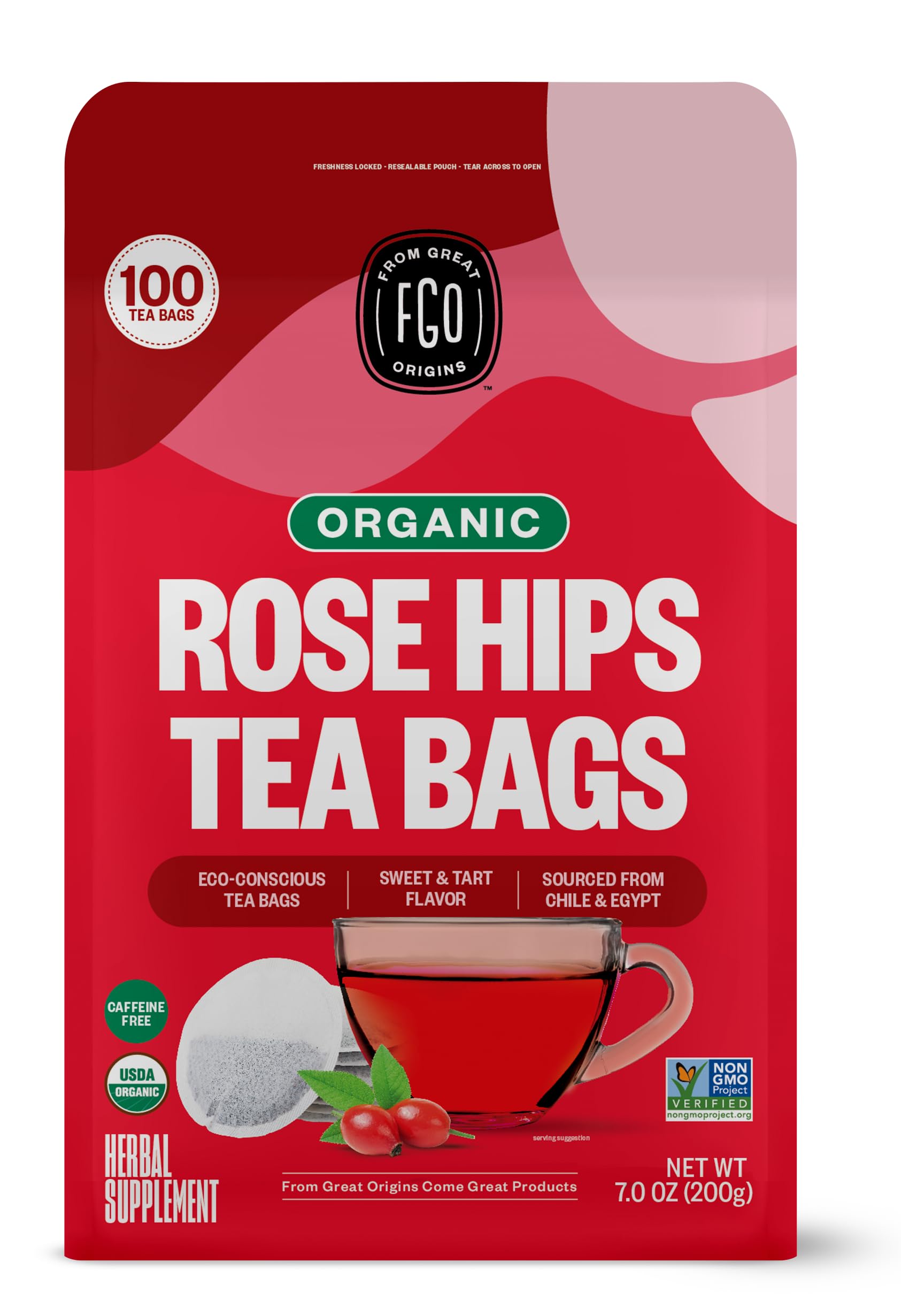 ElderZen Organic Tea - Caffeine-Free Eco Bags -  by Handbags Specialist Headquarter | Available at Handbags Specialist Headquarter