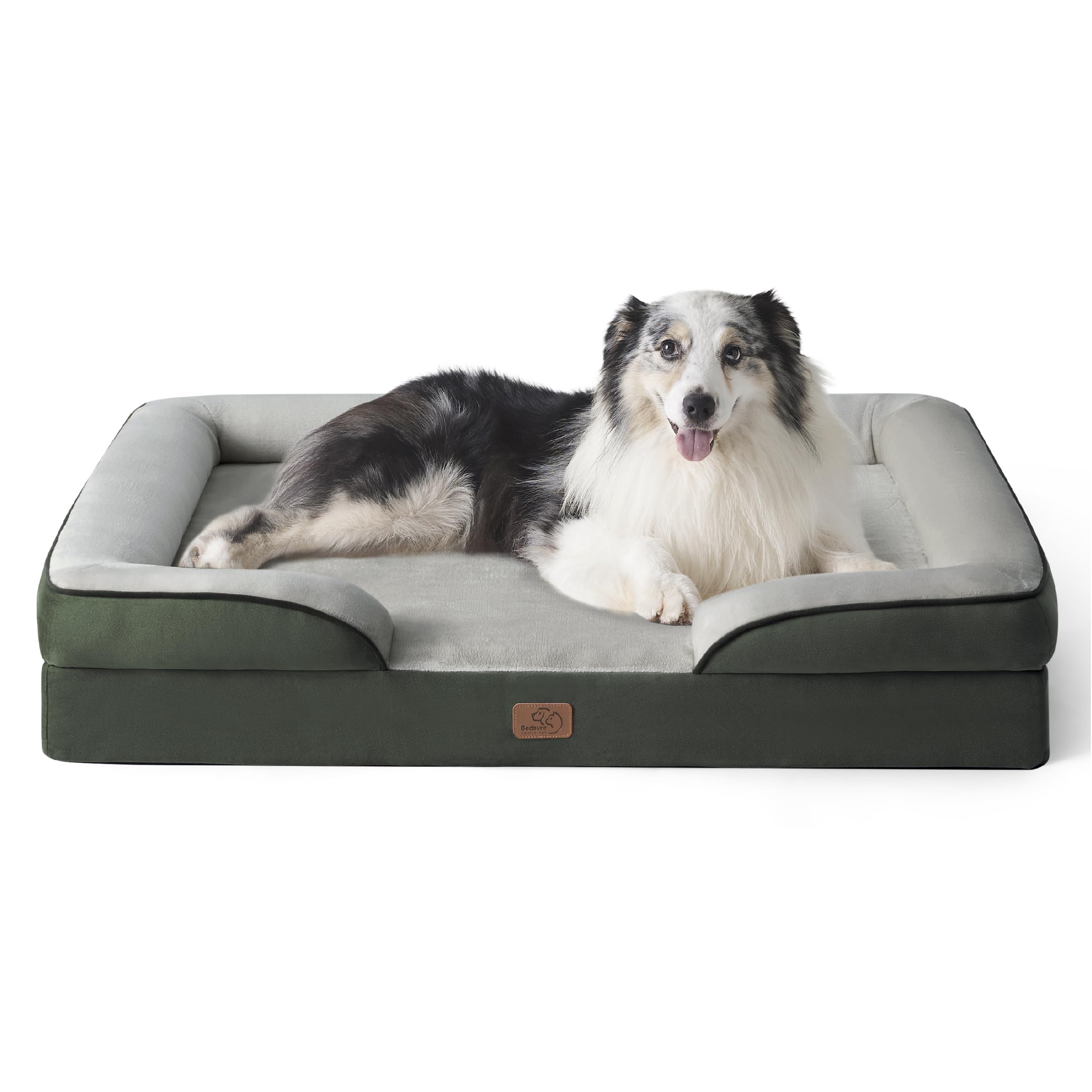 ComfyPaws Orthopedic Washable Dog Sofa - Large, Grey -  by Handbags Specialist Headquarter | Available at Handbags Specialist Headquarter