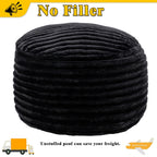 VersaPouf: Unstuffed Ottoman & Foot Rest Cover - Decor by Handbags Specialist Headquarter | Available at Handbags Specialist Headquarter