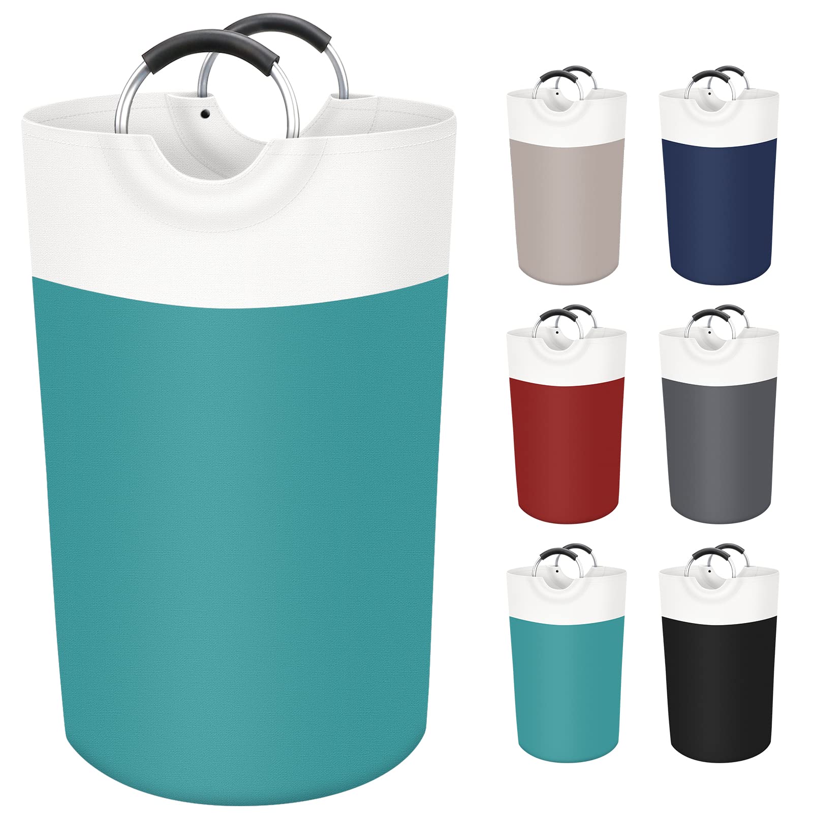 BlissTotes 90L Collapsible Laundry Hamper - Black - Laundry Baskets by Handbags Specialist Headquarter | Available at Handbags Specialist Headquarter