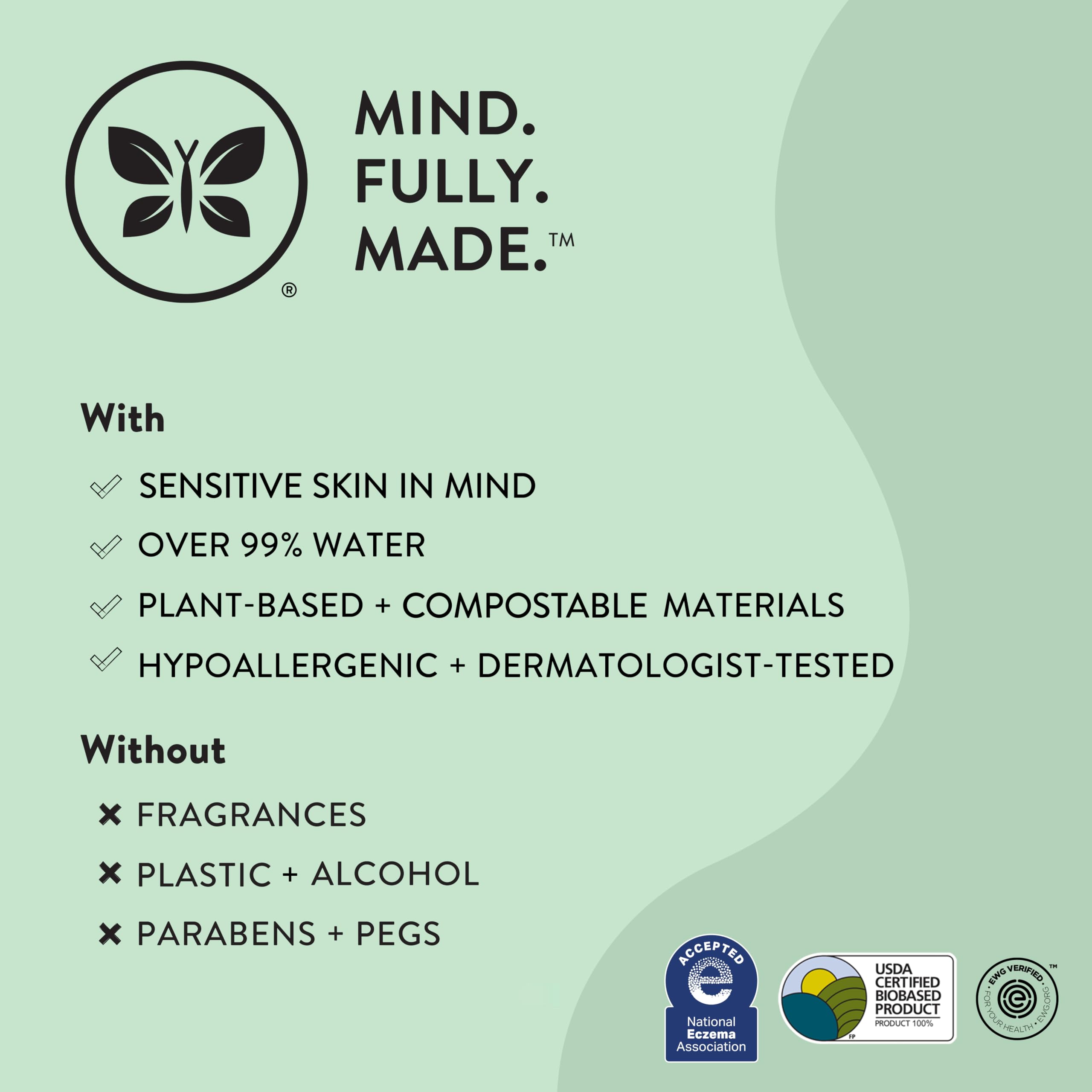 EcoGentle Multi-Use Wipes for Sensitive Skin - Baby Products by Handbags Specialist Headquarter | Available at Handbags Specialist Headquarter