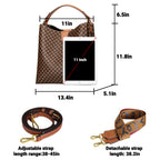 Women's Vintage Leather Satchel Handbag