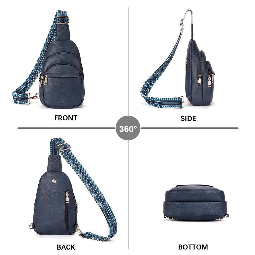 BOSTANTEN Chic Leather Crossbody Sling Bag -  by Handbags Specialist Headquarter | Available at Handbags Specialist Headquarter