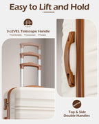 VoyagePro 6-Piece Hardshell Luggage Set - Luggage Travel Bags by Handbags Specialist Headquarter | Available at Handbags Specialist Headquarter