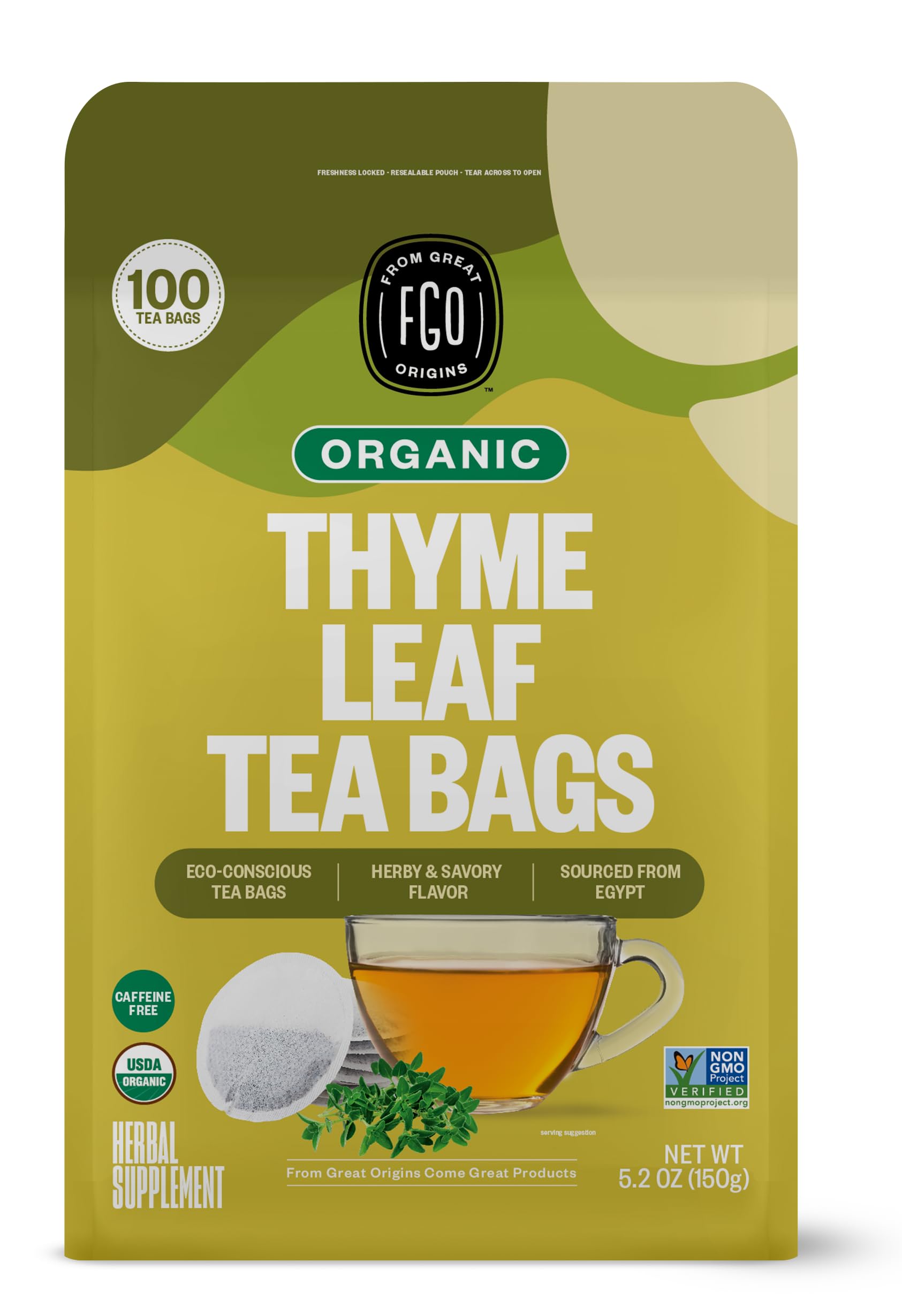 ElderZen Organic Tea - Caffeine-Free Eco Bags -  by Handbags Specialist Headquarter | Available at Handbags Specialist Headquarter