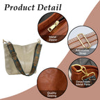 ChicHobo Vegan Leather Crossbody Bag with Strap -  by Handbags Specialist Headquarter | Available at Handbags Specialist Headquarter