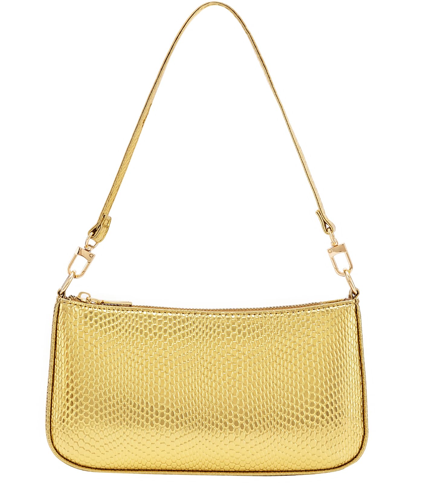 Retro Vegan Leather Shoulder Bag -  by Handbags Specialist Headquarter | Available at Handbags Specialist Headquarter