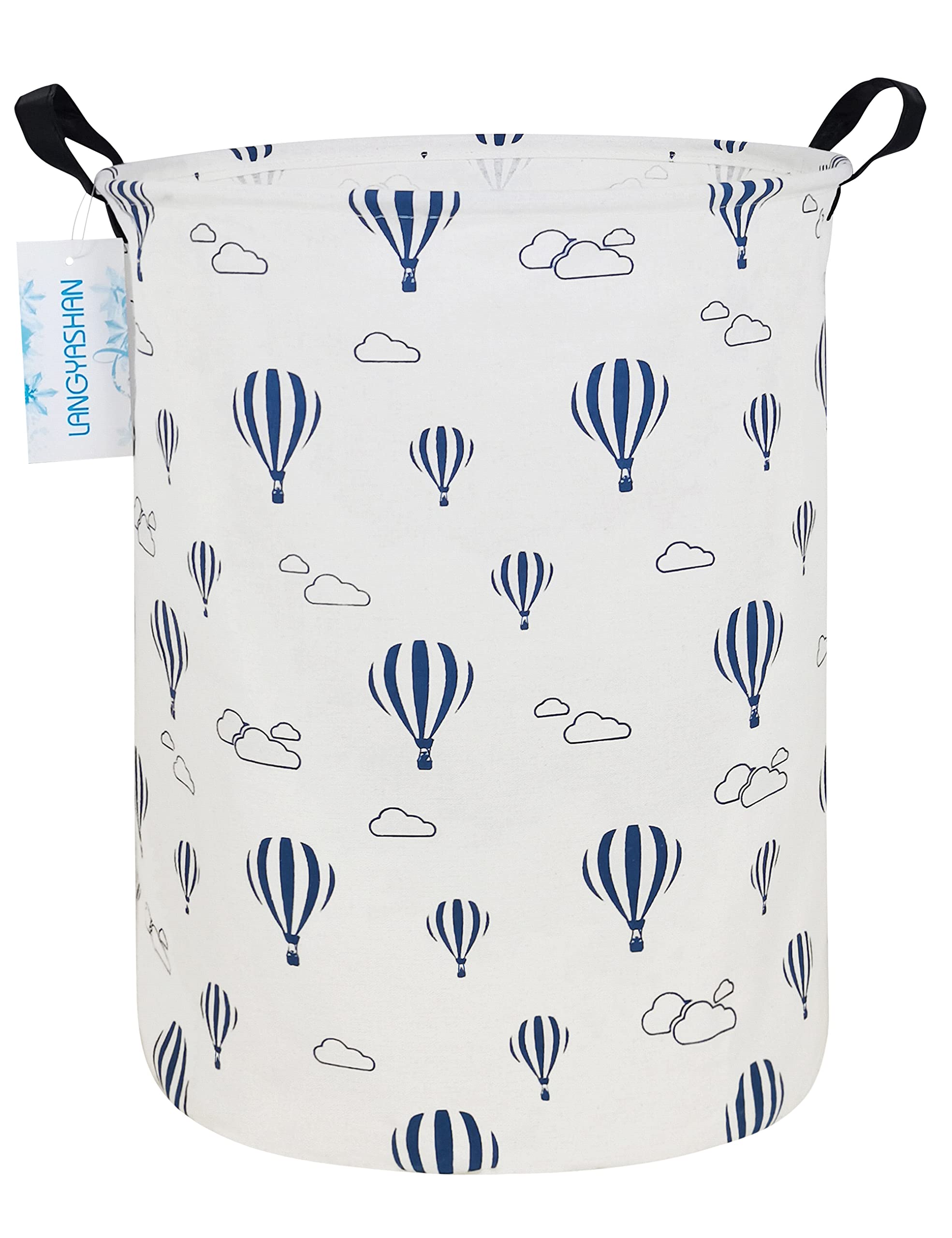 Collapsible Canvas Hamper by LANGYASHAN - Laundry Baskets by Handbags Specialist Headquarter | Available at Handbags Specialist Headquarter