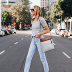 Chic Leather Crossbody with Card Slots for Women -  by Handbags Specialist Headquarter | Available at Handbags Specialist Headquarter