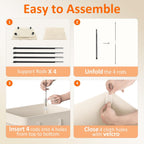 RollAway 90L Laundry Basket with Removable Bag - Laundry Baskets by Handbags Specialist Headquarter | Available at Handbags Specialist Headquarter