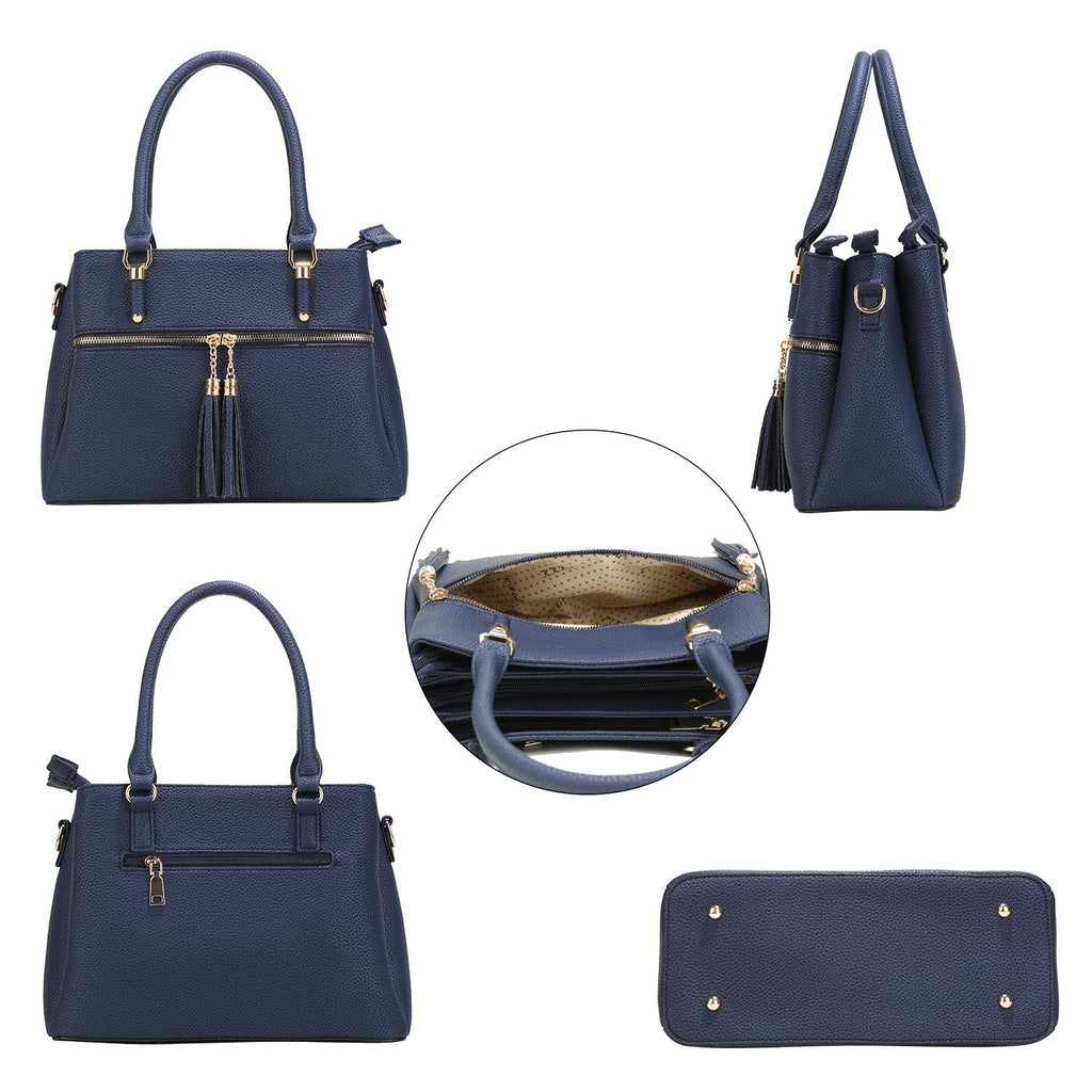 Luxe Leather Satchel & Crossbody Bags -  by Handbags Specialist Headquarter | Available at Handbags Specialist Headquarter