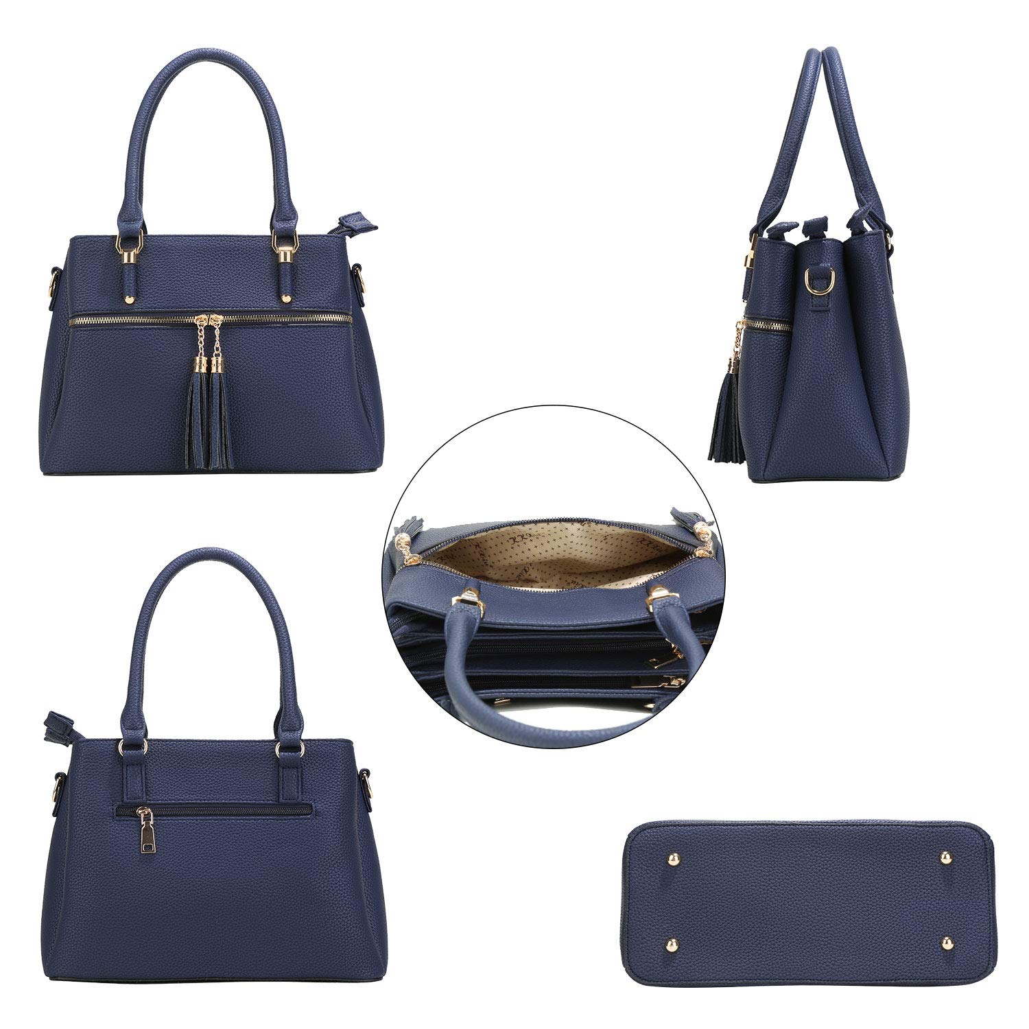 Luxe Leather Satchel & Crossbody Bags -  by Handbags Specialist Headquarter | Available at Handbags Specialist Headquarter
