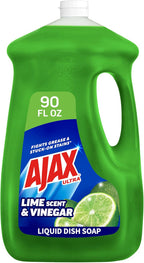 Ajax Fresh Lime Vinegar Dish Soap - 90oz Sparkle Clean - Dish Soap Liquid by Handbags Specialist Headquarter | Available at Handbags Specialist Headquarter